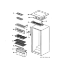 Part Location Diagram of WR32X10115 GE COVER-VEGETABLE
