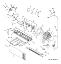 UNIT PARTS Diagram and Parts List for GTH21KCXABB  General Electric Refrigerator