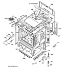 Part Location Diagram of WB38K10023 GE VENT Assembly