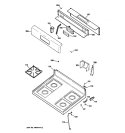 Part Location Diagram of WB36K10847 GE TRIM CONTROL