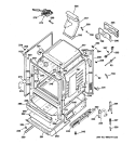 BODY PARTS Diagram and Parts List for RGB790SEP1SA  Hotpoint Range