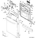 Part Location Diagram of WD09X10068 GE HANDLE BB