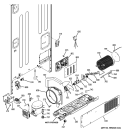 MACHINE COMPARTMENT Diagram and Parts List for PGSS5PJYASS  General Electric Refrigerator