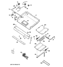 GAS & BURNER PARTS Diagram and Parts List for JGBP33SEM2SS  General Electric Range