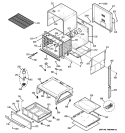 BODY PARTS Diagram and Parts List for PGS908BEM2BB  General Electric Range
