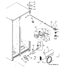 Part Location Diagram of WR13X10724 GE DISCONTINUED