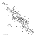 CONTROL PANEL Diagram and Parts List for JSP46SN1SS  General Electric Range