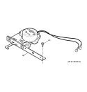 DOOR LOCK Diagram and Parts List for JSP46DN1BB  General Electric Range