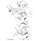 CUSTOM COOL Diagram and Parts List for PJA25YGXAFSV  General Electric Refrigerator