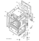 BODY PARTS Diagram and Parts List for ABS300J2WW  General Electric Range
