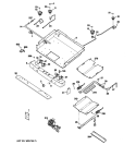 GAS & BURNER PARTS Diagram and Parts List for EGR2001EN3SS  General Electric Range
