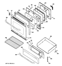 Part Location Diagram of WB15K10107 GE HANDLE