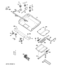 Part Location Diagram of 49-85160 GE PM USE & CARE MANUAL