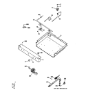 GAS & BURNER PARTS Diagram and Parts List for JGBS19DEN4WW  General Electric Range