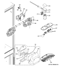FRESH FOOD SECTION Diagram and Parts List for PFSS5PJYCSS  General Electric Refrigerator
