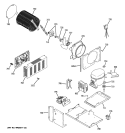 Part Location Diagram of WR55X10940 GE BOARD Assembly MAIN CONTROL