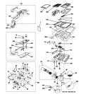 CONTROL PANEL & COOKTOP Diagram and Parts List for PGP990SEN1SS  General Electric Cooktop