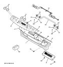 CONTROL PANEL Diagram and Parts List for PGS968TEM3WW  General Electric Range