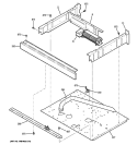 CENTER SPACER Diagram and Parts List for PT960BM2BB  General Electric Wall Oven
