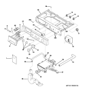 CONTROLS & DISPENSER Diagram and Parts List for WSXH208H2WW  General Electric Washer