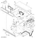 CONTROL PANEL Diagram and Parts List for ZET1RM2SS  General Electric Wall Oven