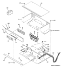 CONTROL PANEL Diagram and Parts List for JCKS10DP1BB  General Electric Wall Oven