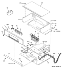 CONTROL PANEL Diagram and Parts List for JKP70DP1WW  General Electric Wall Oven