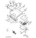 Part Location Diagram of WB28K10596 GE ORIFICE HOLDER Assembly