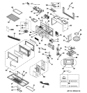 MICROWAVE Diagram and Parts List for HVM1750DM2CC  General Electric Microwave