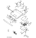 Part Location Diagram of 31-21474 GE CONVERSION STEPS SHEET