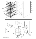 UNIT PARTS Diagram and Parts List for FUM17SVBRWW  General Electric Freezer