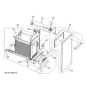 CONTAINER PARTS Diagram and Parts List for GCG1580R0SS  General Electric Trash Compactor