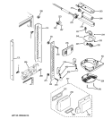 FRESH FOOD SECTION Diagram and Parts List for PFSF2MJXBBB  General Electric Refrigerator