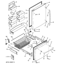 DOORS Diagram and Parts List for PDSS0MFYALSS  General Electric Refrigerator