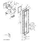 Part Location Diagram of WR78X12423 GE SERVICE KIT