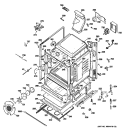 BODY PARTS Diagram and Parts List for PGB916SEM4SS  General Electric Range