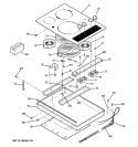 Part Location Diagram of WB30T10136 GE Haliant Element