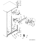 FRESH FOOD SECTION Diagram and Parts List for GSS20IBTNWW  General Electric Refrigerator