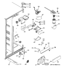 FRESH FOOD SECTION Diagram and Parts List for GCE21LGYAFSS  General Electric Refrigerator