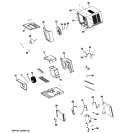 Part Location Diagram of WJ79X10206 GE CONDENSOR COVER