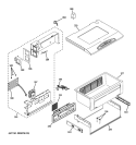 QUICK CHILL Diagram and Parts List for ZISP420DTBSS  General Electric Refrigerator