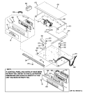 CONTROL PANEL Diagram and Parts List for JTP55WM2WW  General Electric Wall Oven