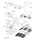 Part Location Diagram of WB26X31757 GE Blower Assembly