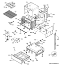BODY PARTS Diagram and Parts List for PS900SP2SS  General Electric Range