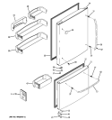Part Location Diagram of WR12X10932 GE HANDLE TUBULAR Assembly