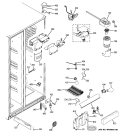FRESH FOOD SECTION Diagram and Parts List for GSS23QSWKSS  General Electric Refrigerator