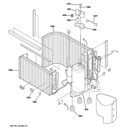 Part Location Diagram of WJ98X10006 GE COMPRESSOR REPLACEMENT