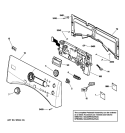 Part Location Diagram of WE1M757 GE WHEEL FRONT SHIELD