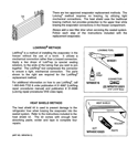 EVAPORATOR INSTRUCTIONS Diagram and Parts List for GTH18DBRCLCC  General Electric Refrigerator