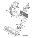 CHASSIS ASSEMBLY Diagram and Parts List for AZ22E12D2CM3  General Electric Air Conditioner
